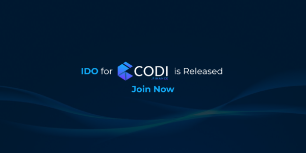 CODI FINANCE’s IDO Is Live