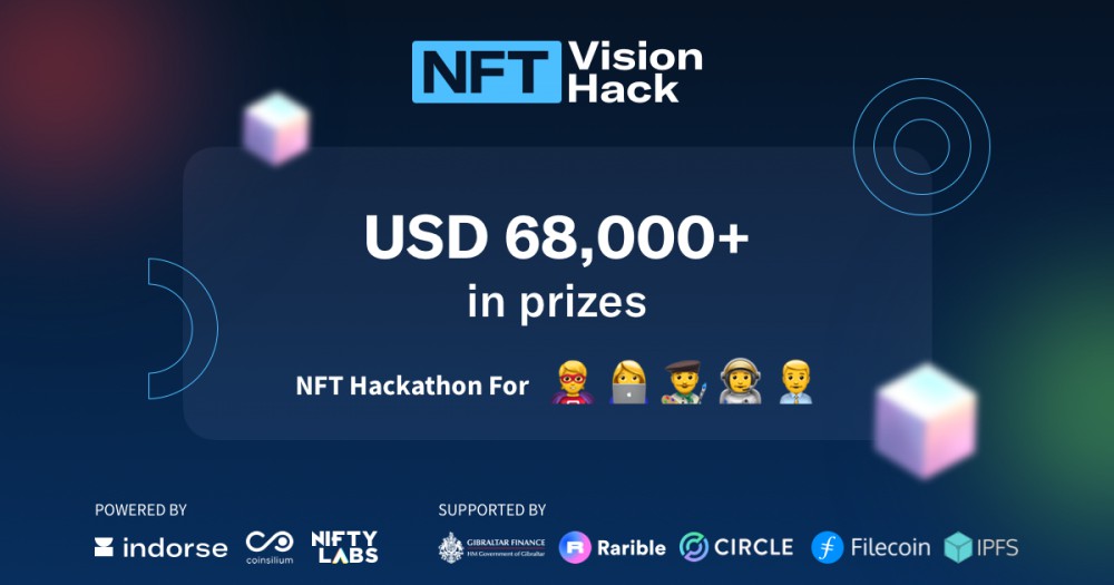 NFT Vision Hack Is Live | Press Release
