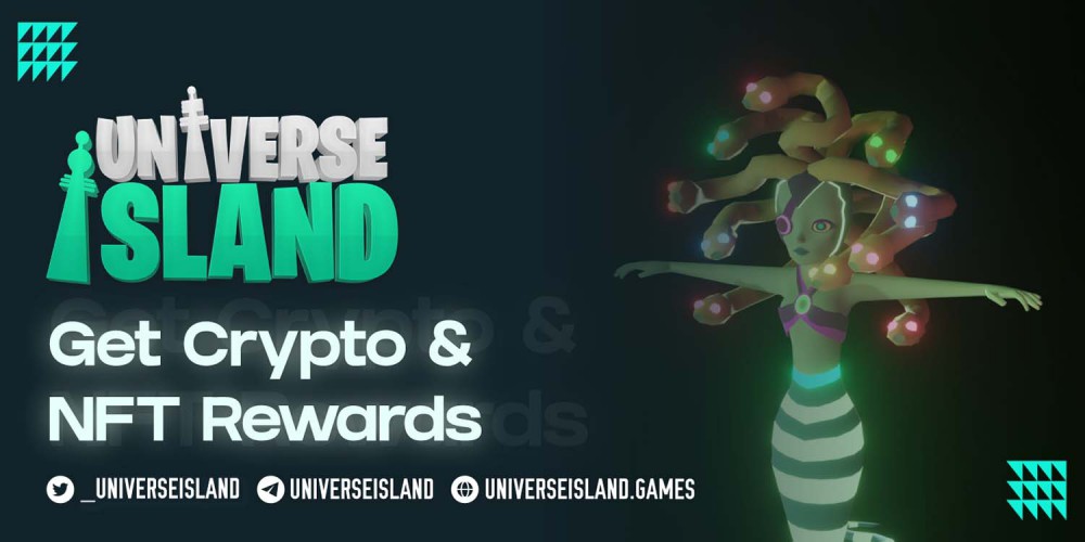 Get Cryptocurrency Rewards with Universe Island